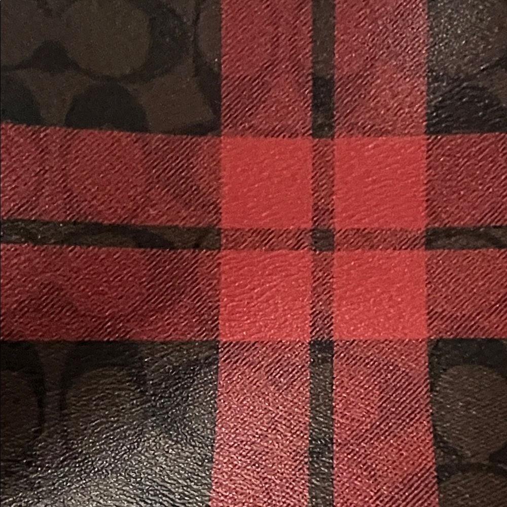Coach Red and Black Crossbody Bag - Picture 3 of 9